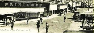 1013- Oran - Un coin de la Place d'Armes2